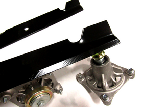 Deck kit for Hustler Raptor with 42" fits Hustler 604214 Spindle & 603992 Blades - 0