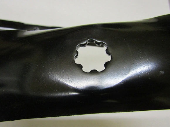 2 USA Blades will fit John Deere 42" E100 E110 E120 E130 E140 UC21583 GX22151