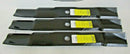 3 USA blades will fit JOHN DEERE M131958 60" CUT MULCHING F620 F687 F735 M665-1