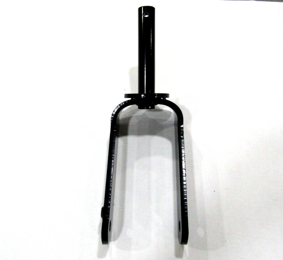 Rotary cutter tailwheel fork 1-1/2" round shaft with 3/4" axle Bush Hog 64910