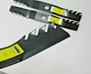 3 USA XHT PREDATOR BLADES KUBOTA K5975-34360 ON RCK72RP-1200Z 72" ZD1211 ZD1511-3