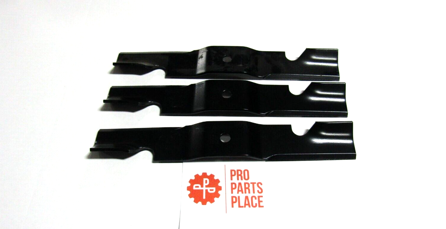 3 USA XHT BLADES FOR BAD BOY  038-4820-00, 038-5350-00 48" DECKS HIGH LIFT