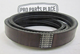 OEM SPEC REPL DRIVE BELT FERRIS 5100614 RAW EDGED COGGED 1/2" X 70.5" 2 BANDED