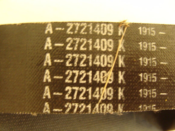 ARAMID OEM SPEC REPL GEAR DRIVE BELT BOBCAT RANSOMES 2721409  2 BANDED COGGED