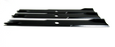 3 USA MADE XHT BLADES EXMARK 103-6388 103-6388-S LOW LIFT IDEAL IF NOT BAGGING-3