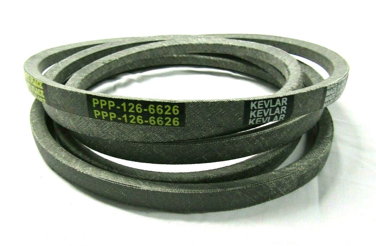 Made with Kevlar deck drive belt for Toro 126-6626 Exmark 126-6626 Radius mowers