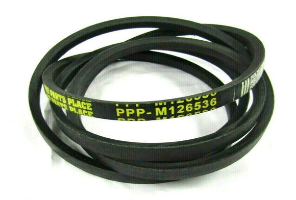 Belt will fit JOHN DEERE M126536  Models LT133 LT150 LT155 LT160 LT166 LT180