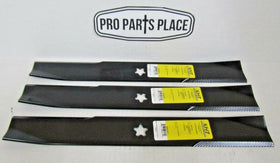 3 USA MADE XHT BLADES HUSQVARNA 52" DECK 510417801 539112079 521981501 MZ5225