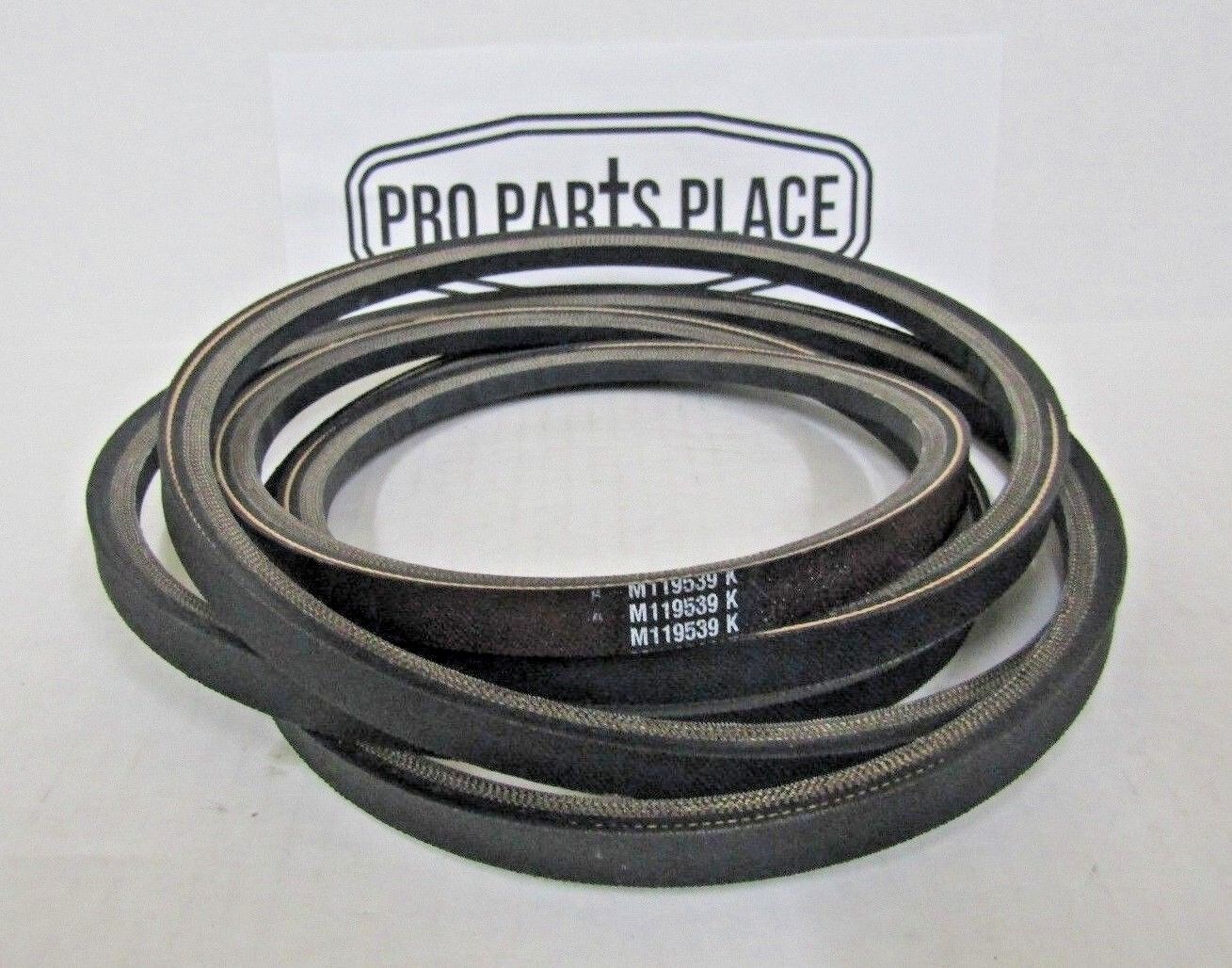 Spec belt will fit JOHN DEERE STX 46" M119539 DRIVE BELT MADE WITH KEVLAR