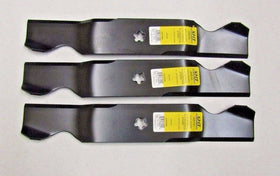3 USA BLADES CRAFTSMAN POULAN PRO HUSQVARNA 54" DECK 187254 187256 532187256 HI