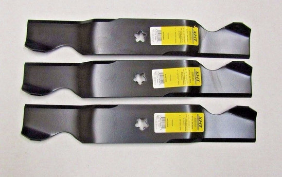 3 USA BLADES CRAFTSMAN POULAN PRO HUSQVARNA 54" DECK 187254 187256 532187256 HI