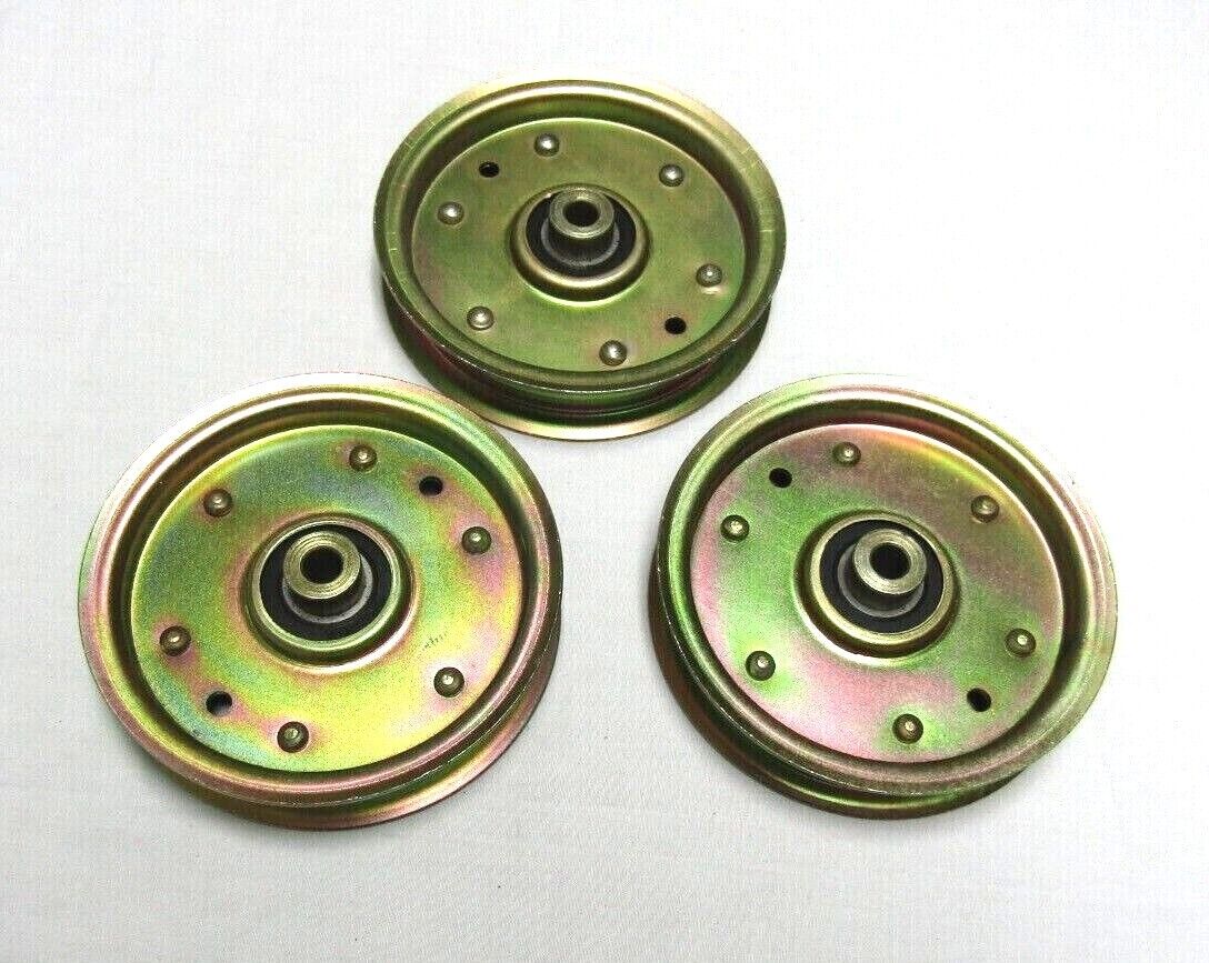 3 Flat idler pulley for MTD Cub Cadet 956-04129 956-04229C 756-04129B 753-08171