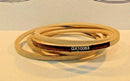 Belt made to OEM specs will fit JOHN DEERE GX10063 LT166 48" .559" x 144.63"-1