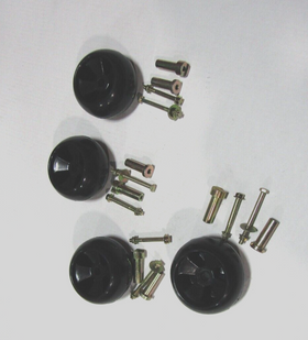 4 NEW DECK WHEELS will fit JOHN DEERE AM111489 M84690 AM133602 AM-116299 5X2.75