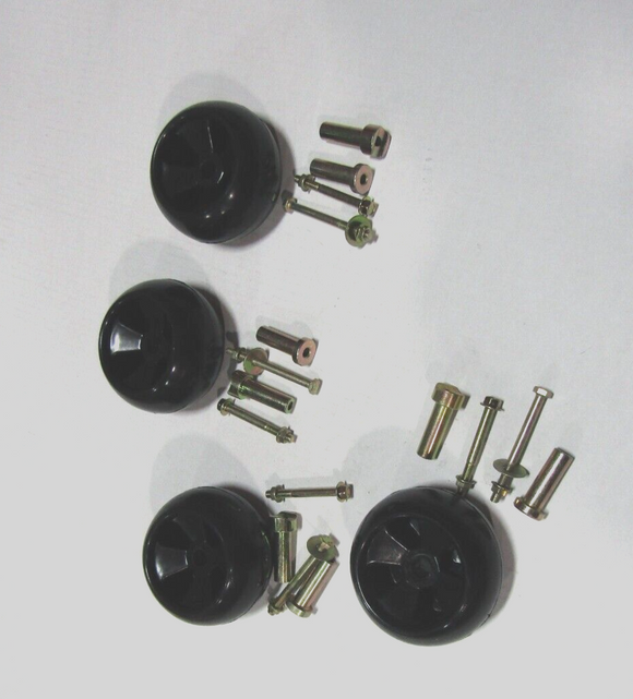 4 NEW DECK WHEELS will fit JOHN DEERE AM111489 M84690 AM133602 AM-116299 5X2.75