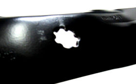 3 USA BLADES Compatible with John Deere 48" D140 D150 D155 D160 LA130 Z245 Z255 - 0