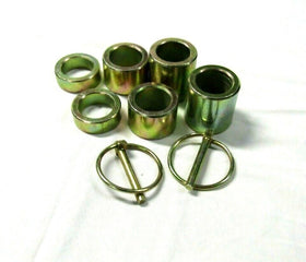 2 Pack King Kutter 502120 height adjustment spacer kit. 1/2" 1" & 1-1/2" & pin