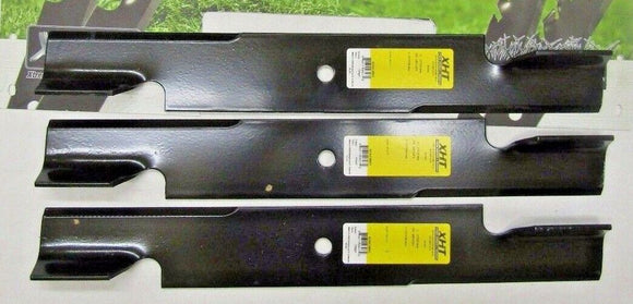 3 USA XHT BLADES FOR SCAG 482881 48111 481708 481712 482787 61" HIGH LIFT NOTCH