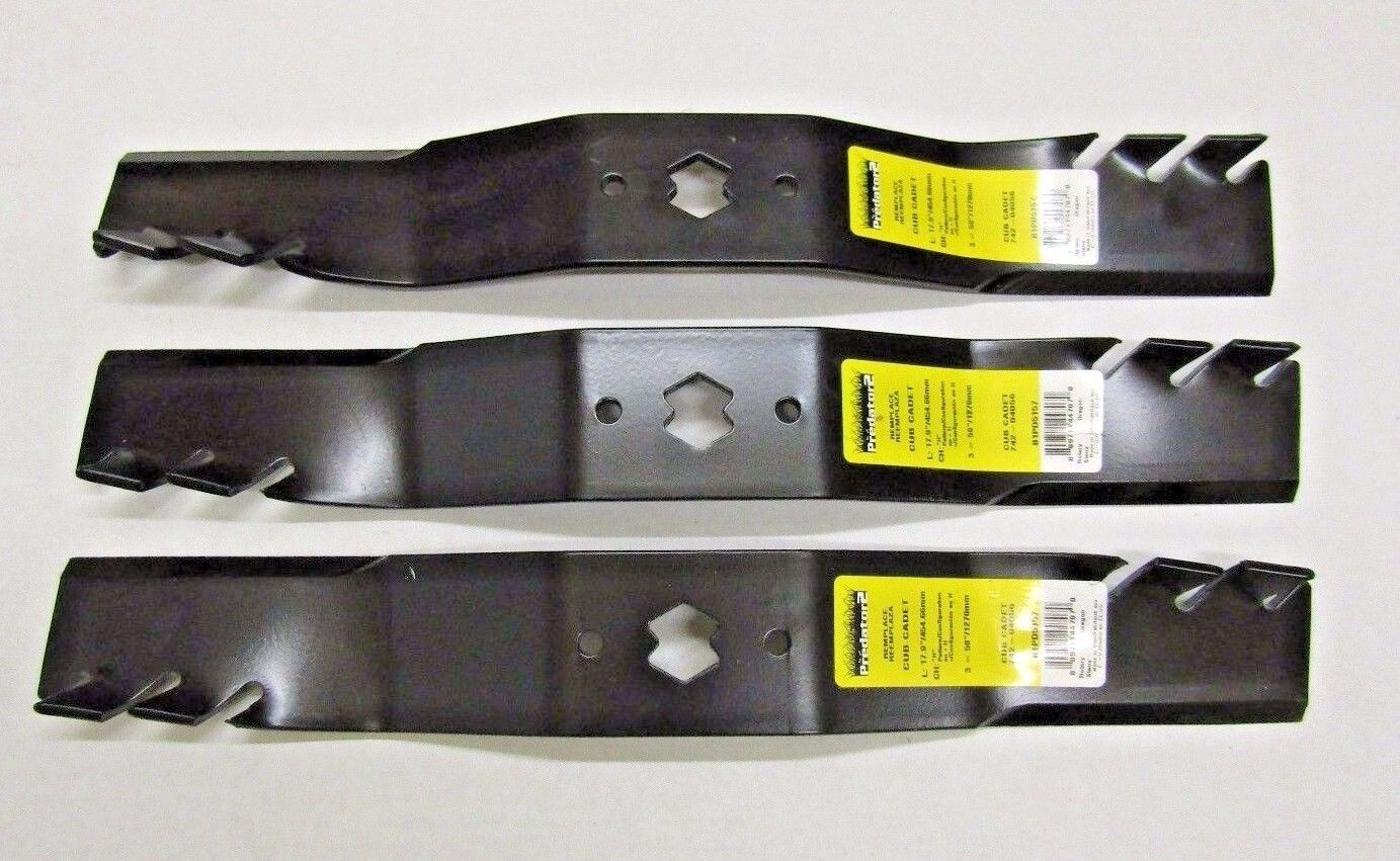 3 USA MULCHER BLADES 50" CUB CADET MTD i1050 LT1050 LGT1050 LGTX1050 942-04053C