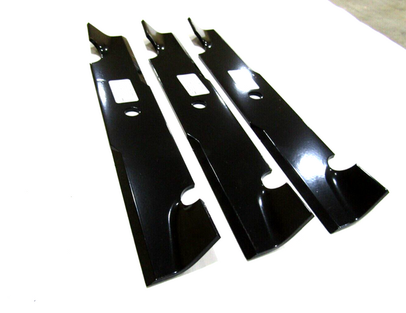 3 OEM BAD BOY blades for 48" MZ & MAGNUM only Bad Boy 038-4826-00 HL Fusion Blad
