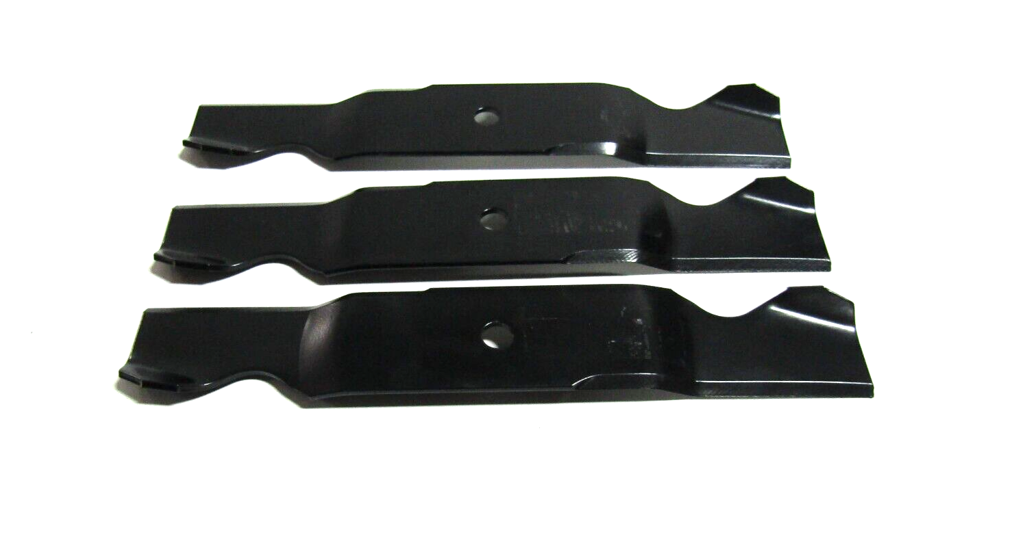 3 USA XHT BLADES FOR MTD CUB CADET 759-3820 759-3857 742-3013-0637 54" CUT 3"WI - 0