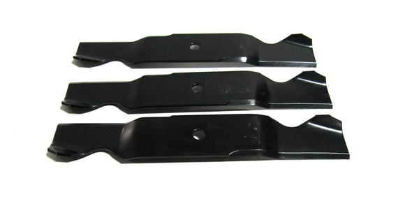 3 USA XHT BLADES FOR MTD CUB CADET 759-3820 759-3857 742-3013-0637 54" CUT 3"WI
